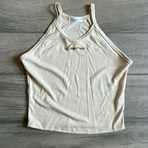 Rebellious dreamer tank top